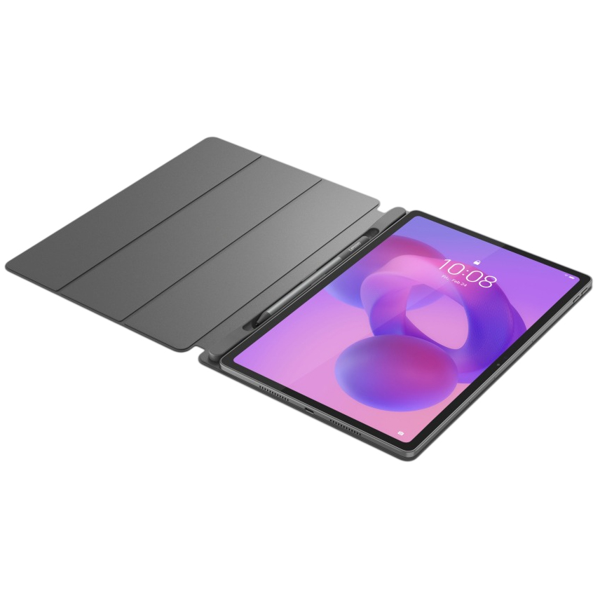 Чехол LENOVO Idea Tab Plus Folio Case для Lenovo TB361 Luna Grey (ZG38C07423) Особенности трансформируется в подставку