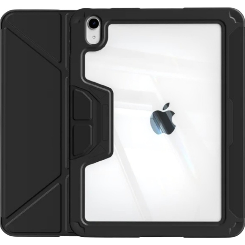 Чехол BECOVER Rugged Origami Transparent для Apple iPad 10.9"/iPad (А16) 2025 11" Black (714966) Совместимость по модели Apple iPad 10.9 (2024)