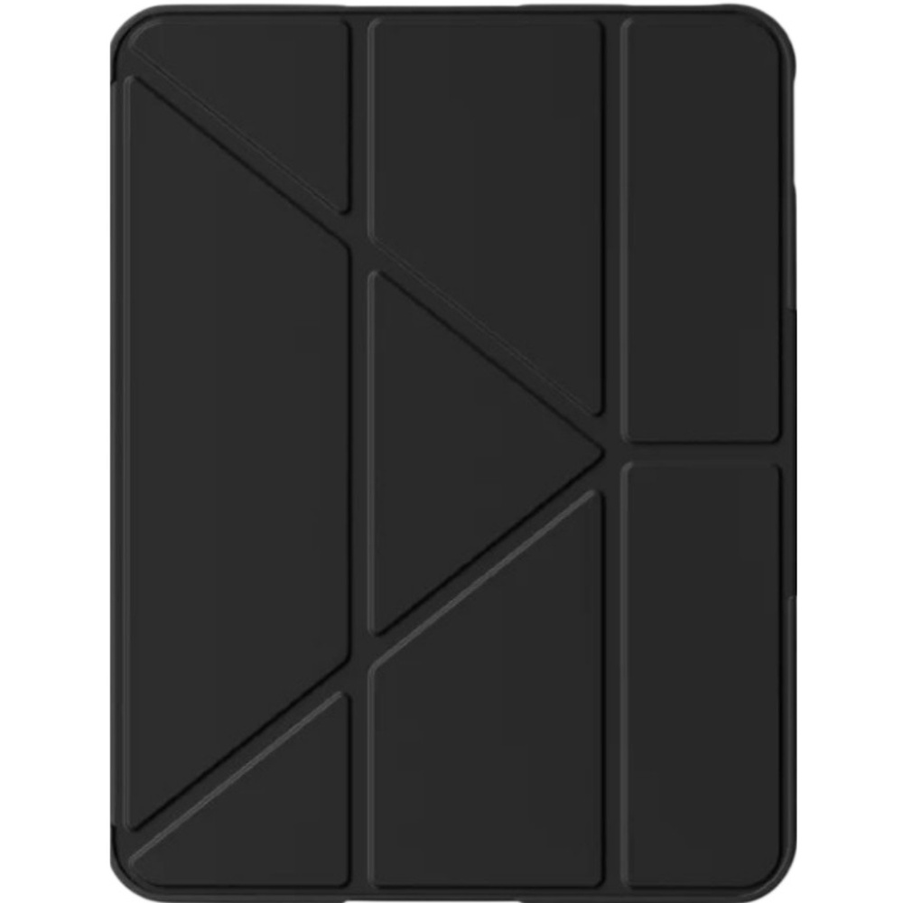 Чехол BECOVER Rugged Origami Transparent для Apple iPad 10.9"/iPad (А16) 2025 11" Black (714966)