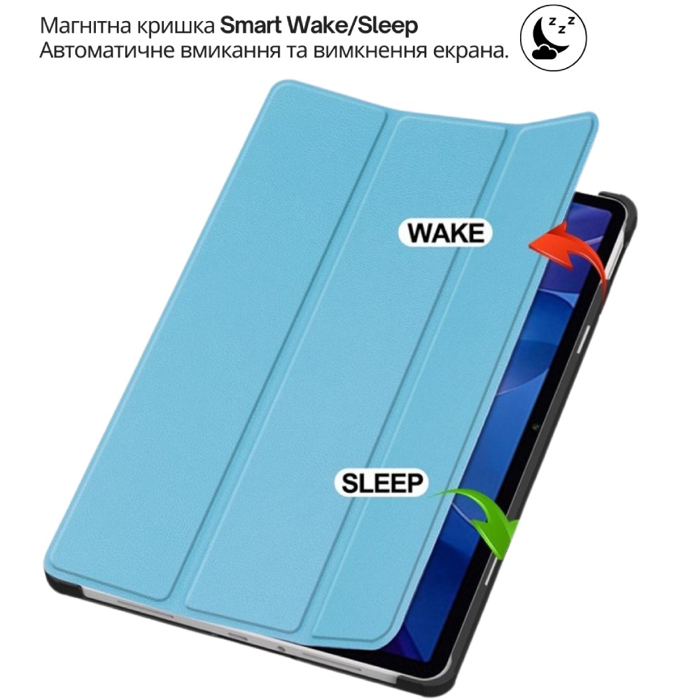 Фото Чохол BECOVER Smart Case для Lenovo Idea Tab Plus 12.1" Light Blue (715082)