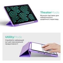 Чехол ARMORSTANDART Smart Fold Pen для Lenovo Idea Tab Pro Light Purple (ARM85077)
