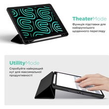 Чохол ArmorStandart Smart Fold Pen для Samsung Galaxy Tab S11 Black (ARM88425)