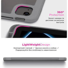 Чехол ARMORSTANDART Y-Type PEN для Xiaomi Redmi Pad 2 Gray (ARM87408)