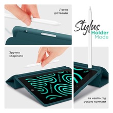 Чехол ARMORSTANDART Smart Fold Pen для Samsung Galaxy Tab A11 Pine Green (ARM89305)
