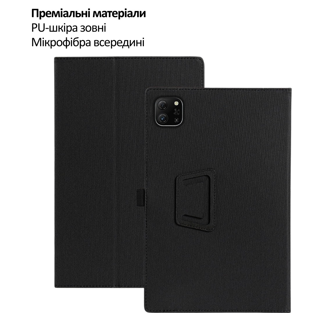 Чохол BECOVER Slimbook для Oscal Pad 60 10.1" Black (715127) Матеріал штучна шкіра