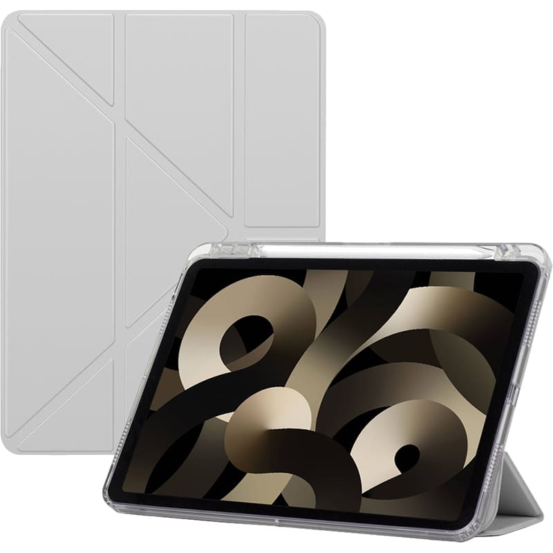 Чохол BECOVER Ultra Slim Origami Transparent для Apple iPad Air 11" M4 2026 Gray (715184)