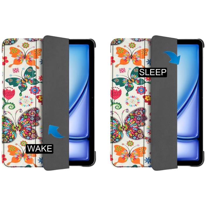 Чохол BECOVER Smart Case для Apple iPad Air 11" M4 2026 Butterfly (715205) Особливості трансформується в підставку