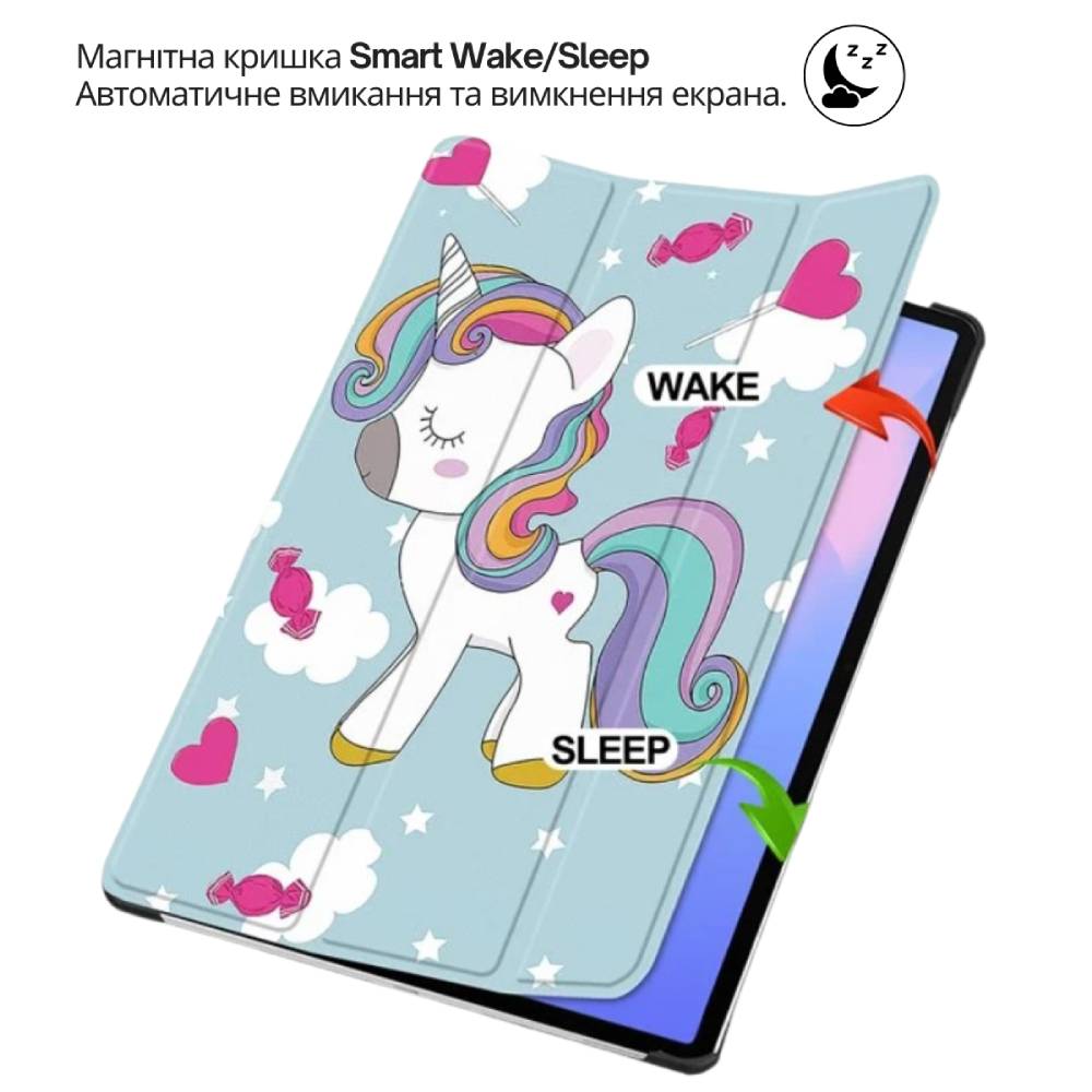 Чохол BECOVER Smart Case для Apple iPad Air 11" M4 2026 Unicorn (715216) Матеріал штучна шкіра