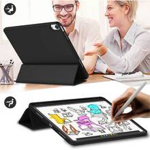 Чехол BECOVER Tri Fold Soft TPU для Apple iPad Air 11" M4 2026 Black (715229)