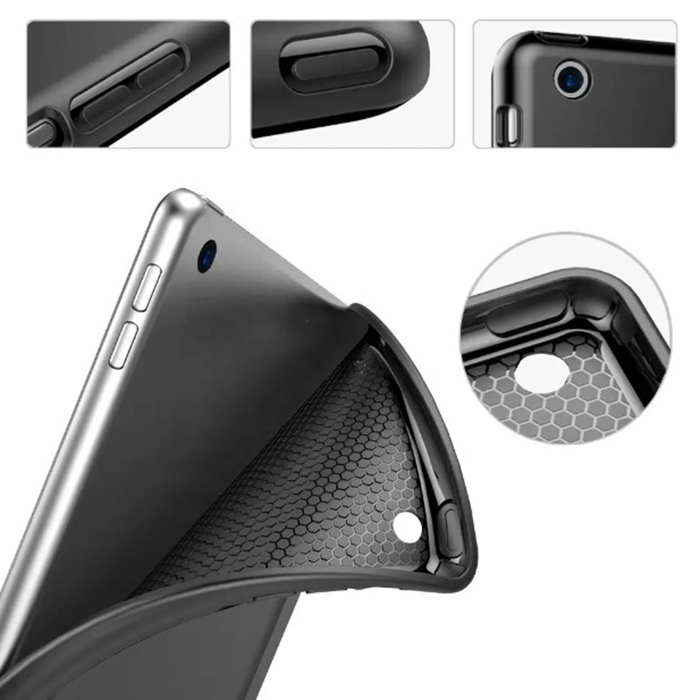 Чохол BECOVER Tri Fold Soft TPU Silicone для Apple iPad Air 11" M4 2026 Black (715234) Матеріал силікон