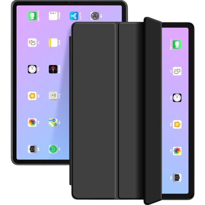Чохол BECOVER Tri Fold Soft TPU Silicone для Apple iPad Air 11" M4 2026 Black (715234) Матеріал штучна шкіра