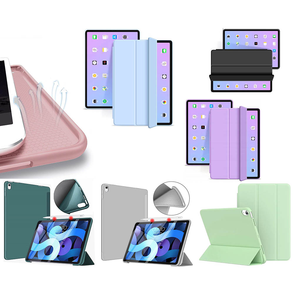 Фото Чохол BECOVER Tri Fold Soft TPU Silicone для Apple iPad Air 11" M4 2026 Pink (715240)