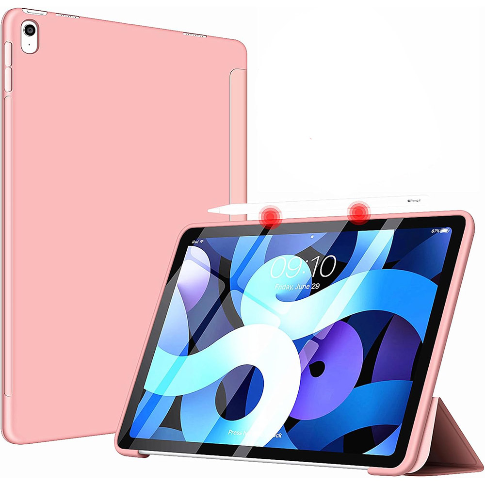 Чохол BECOVER Tri Fold Soft TPU Silicone для Apple iPad Air 11" M4 2026 Pink (715240)