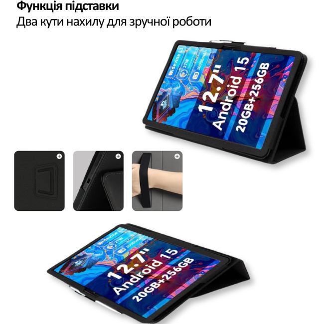 Внешний вид Чехол BECOVER Slimbook для Teclast ArtPad Pro 12.7" Black (715129)