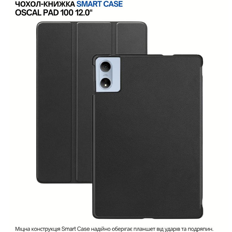 Чохол BECOVER Smart Case для Oscal Pad 100 12.0" Black (715134) Сумісність за брендом Oscal