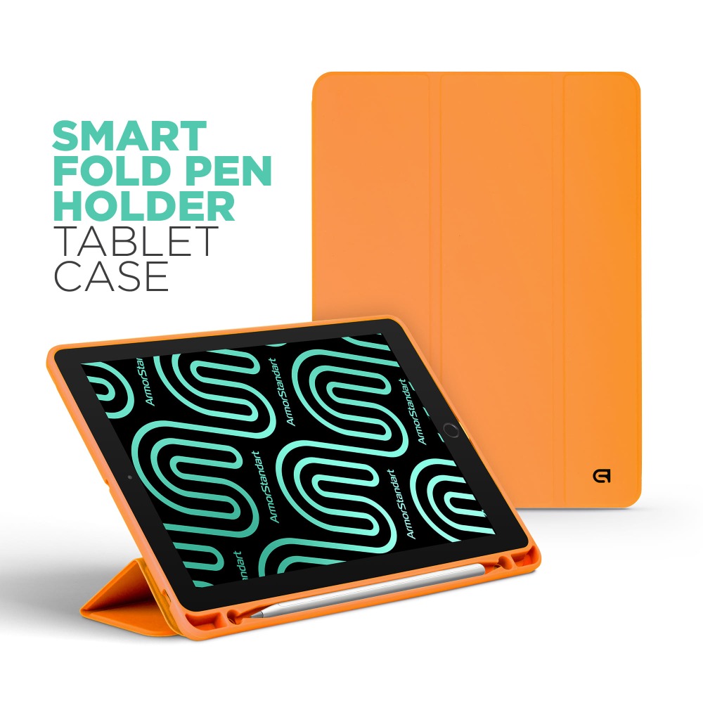 Чохол ArmorStandart Smart Fold Pen для Apple iPad Air 11 2026 / 2025 / 2024 Orange (ARM89222) Сумісність за моделлю Apple iPad Air 11" (7 Gen)
