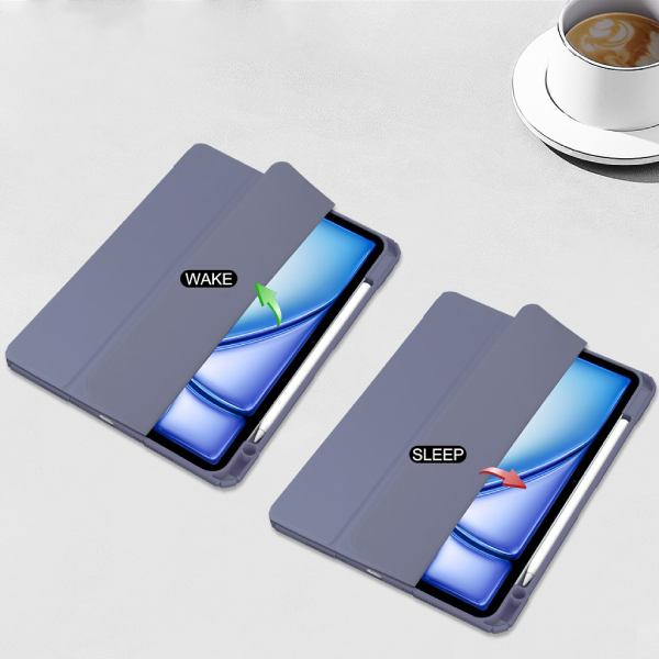 Зовнішній вигляд Чохол BECOVER Soft Edge TPU для Apple iPad Air 13" M4 2026 Purple (715339)