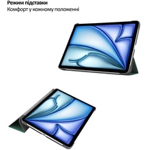 Чехол BECOVER Smart Case для Apple iPad Air 13" M4 2026 Dark Green (715302)