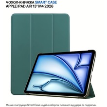 Чехол BECOVER Smart Case для Apple iPad Air 13" M4 2026 Dark Green (715302)