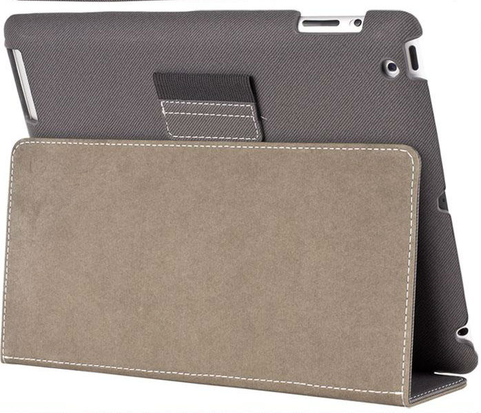 Фото 3 DIGI iPad - Book Jacket for iPad (Dark Gray)