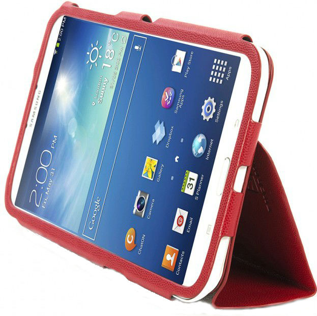 Чохол TUCANO Leggero Galaxy Tab 3 8.0 Red Діагональ 8.1