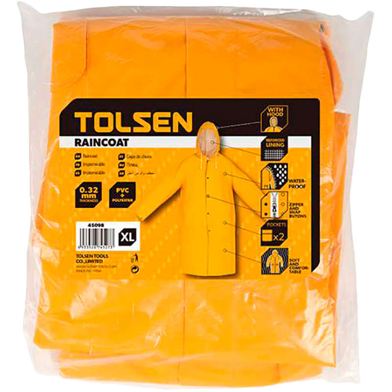 Дождевик TOLSEN XL (45098) Размер XL