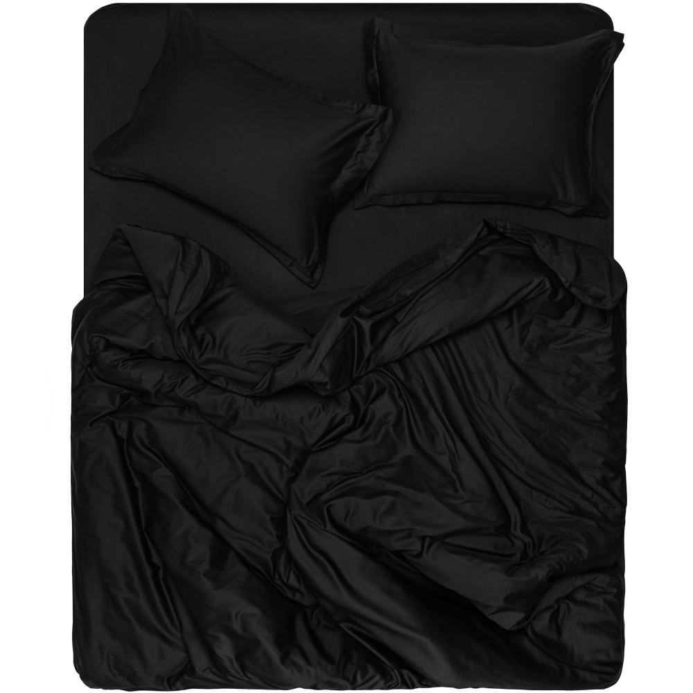 Простирадло ARDESTO Mix&Match Premium 180x200+30см Black (ART1820FSL) Колір чорний