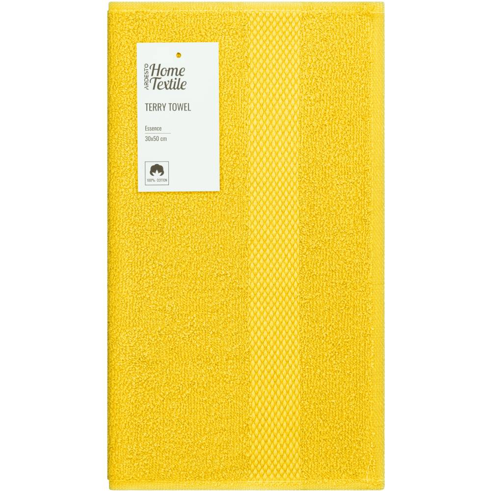 Рушник ARDESTO Essence 30х50см Yellow (ART2230YE)