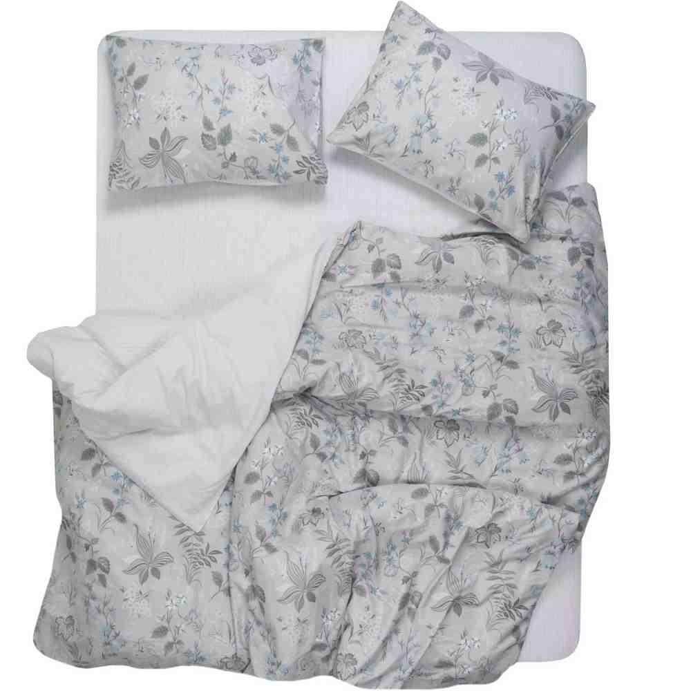 Комплект постельного белья ARDESTO Gloria Полевые цветы Grey (ART1622WF) Вид набор