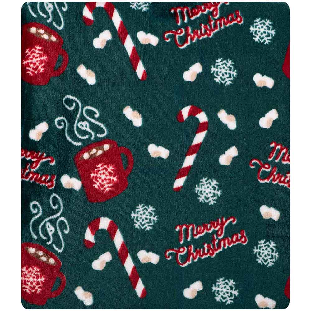 Плед ARDESTO Flannel 160х200 см солодке какао Зелений (ART0116PB) Вид один предмет