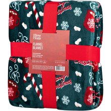 Плед ARDESTO Flannel 160х200 см солодке какао Зелений (ART0116PB)