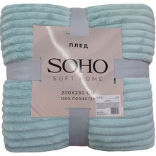 Плед SOHO Soft Home Strip 200х230 см Pistachio (A120093)