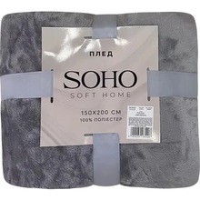 Плед SOHO 150 х 200 см Plush Silver (A120155)