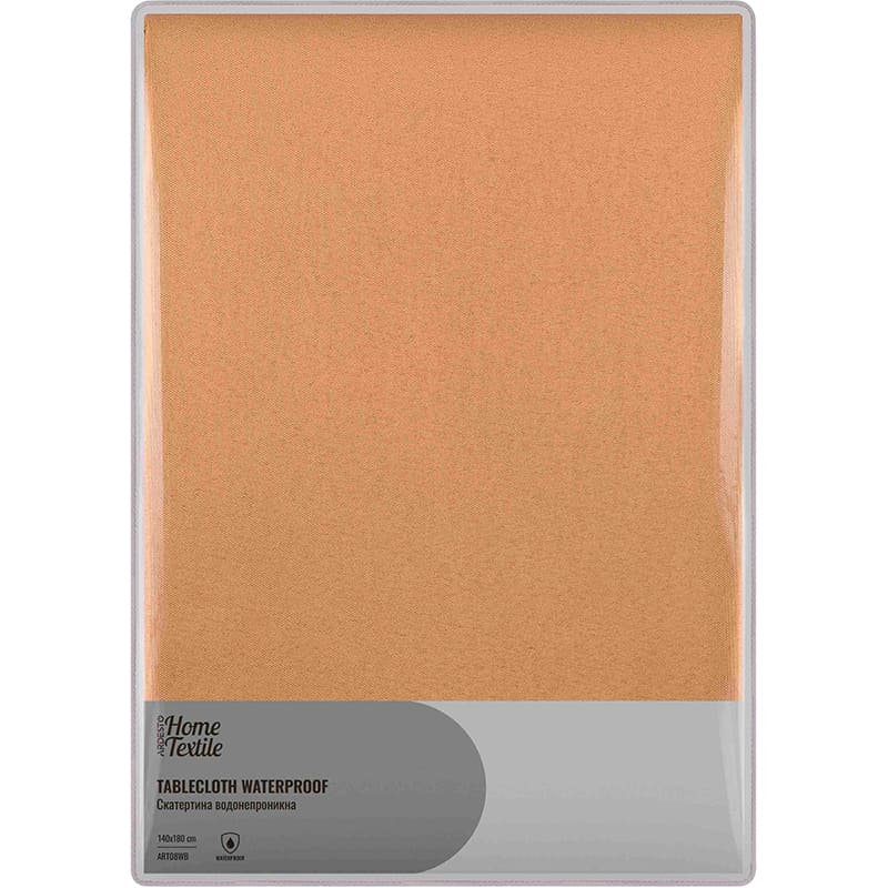 Скатерть ARDESTO Waterproof 140 х 180 см Beige (ART08WB) Вид один предмет