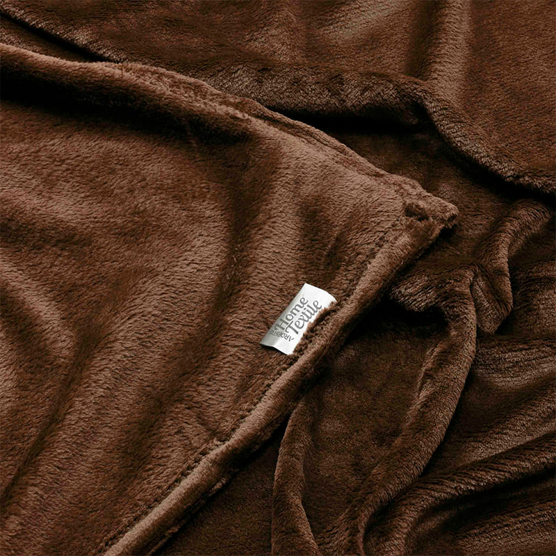 Плед ARDESTO Flannel 200 х 220 см Brown (ART0218SB) Розмір 200 х 220