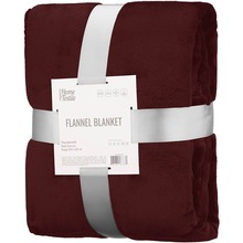 Плед ARDESTO Flannel 200 х 220 см Burgundy (ART0215SB)