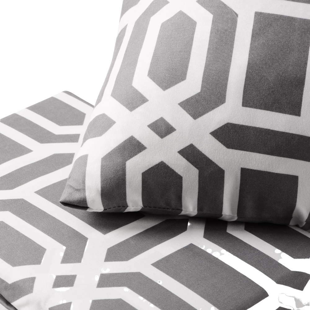 Комплект постельного белья SOHO Geometria 150 х 200 см Grey (WY23-293-1-2) Размер пододеяльника 150х200