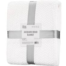 Плед ARDESTO Jacquard Braid 200х220см Ivory (ART0202JB)