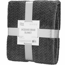 Плед ARDESTO Jacquard Braid 160х200см Gray (ART0203JB)