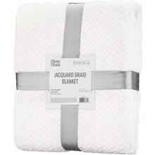 Плед Ardesto Jacquard Braid 160х200 см Ivory (ART0201JB)