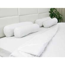 Подушка РУНО Валик 15 х 50 см White (314L)