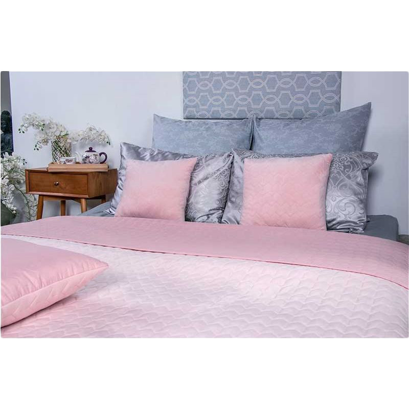 Подушка декоративна РУНО Velour 40х40 (311.55_Rose) Розмір 40 х 40