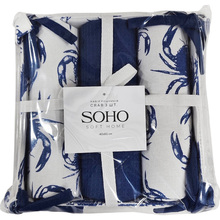 Набор полотенец SOHO Crab 40х60см 3шт (BS 45565H)