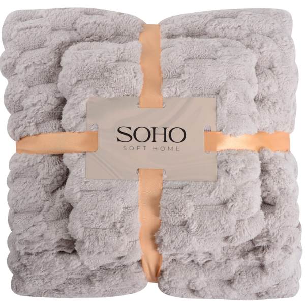 Набір рушників SOHO Sote 2 шт Grey (35*75+70*140см, мікроф. Sote Grey)