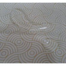 Скатерть SOHO 140х180 см Сircles Cream (04-TC-00639-1)