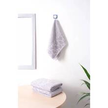 Набор полотенец SOHO 30*50 см 4 шт Leaves Gray