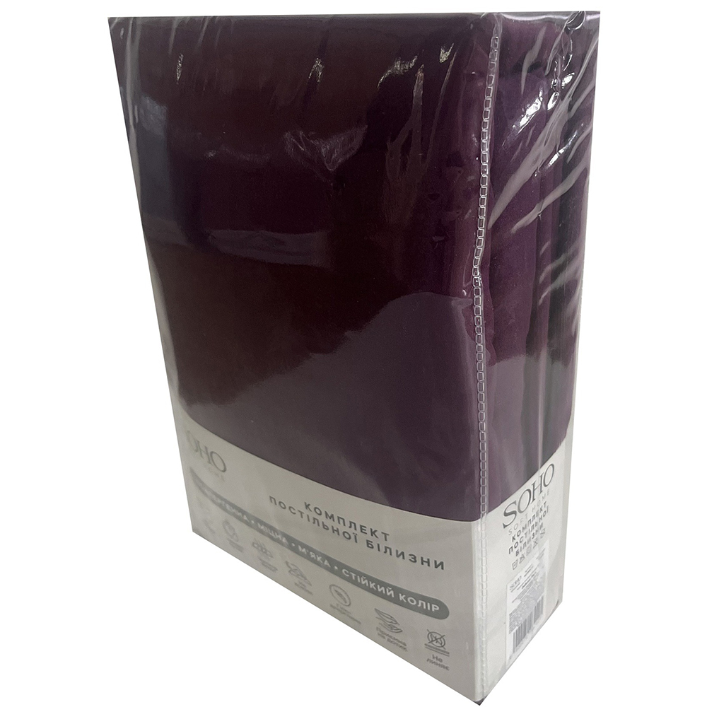 Комплект постельного белья SOHO Delicacy Plum (PATTERN 7-E) Размер наволочки 50х70