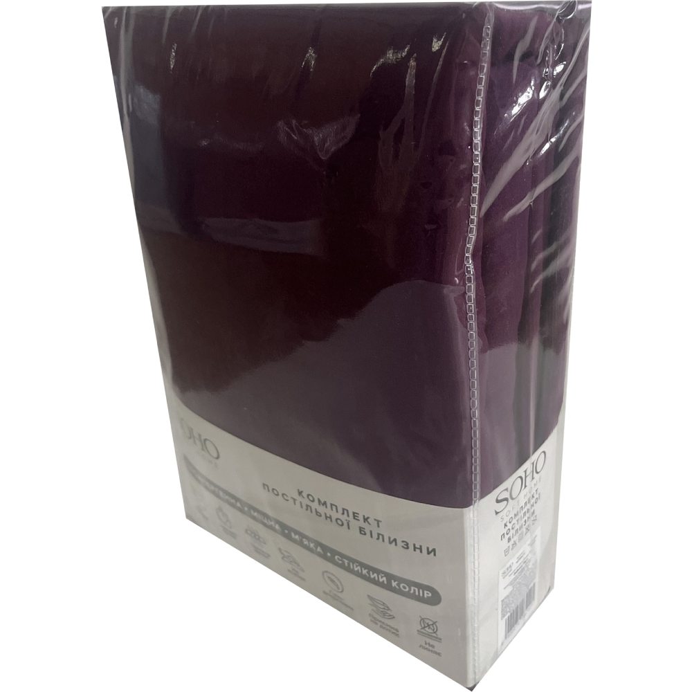 Комплект постельного белья SOHO 180 x 220 см Delicacy Plum (PATTERN 7-D) Размер наволочки 50х70