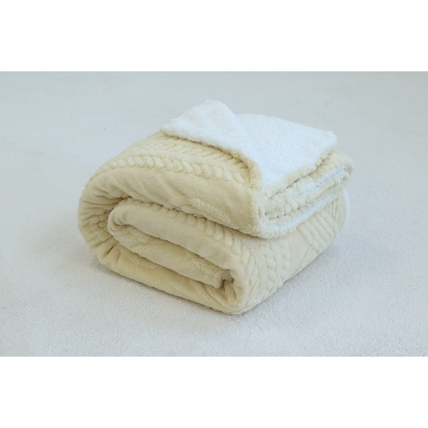 Плед SOHO 200 х 220 см Colos Ivory Розмір 200 х 220 