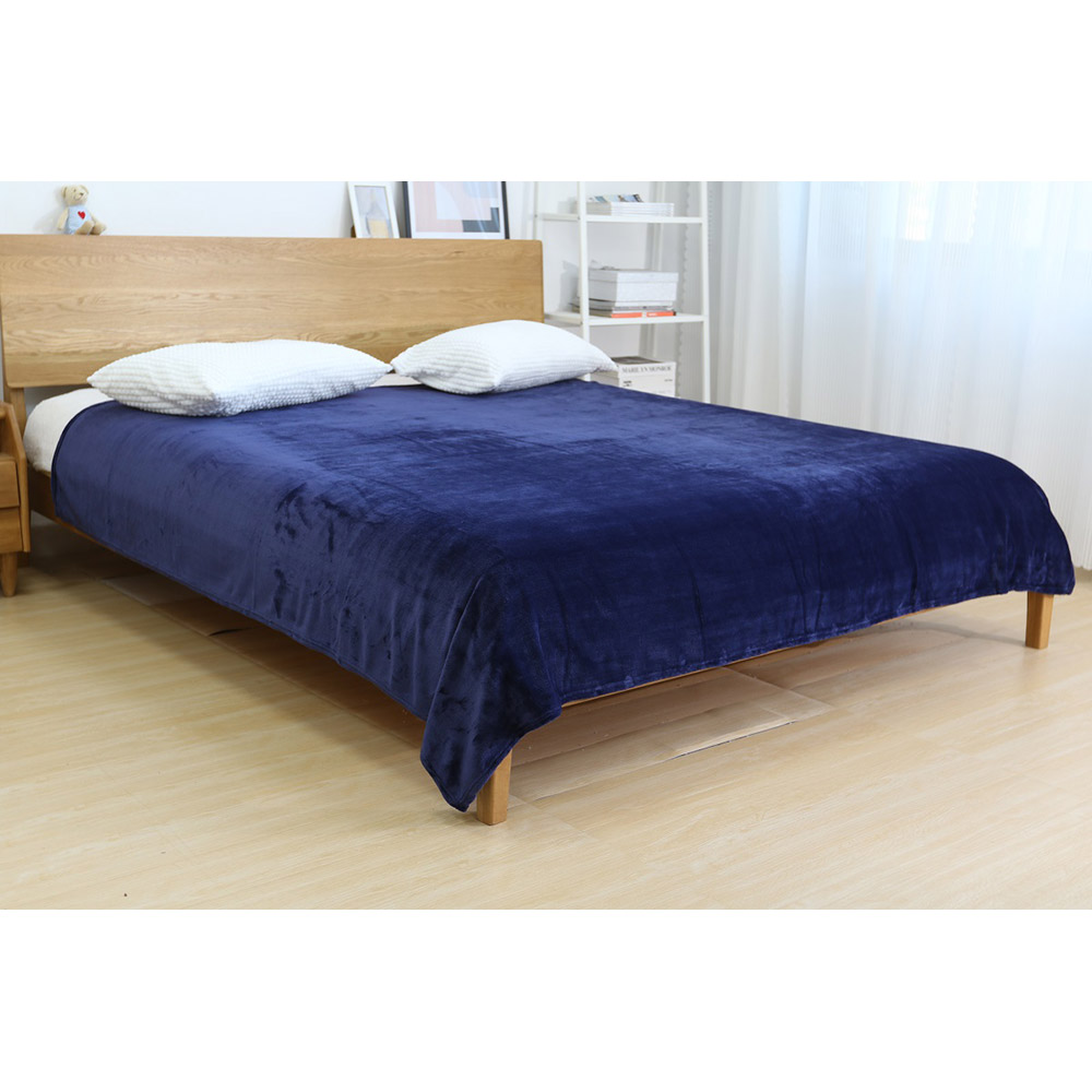 Плед SOHO Pappy Dark Blue 200 х 220 см Вид один предмет